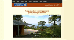 Desktop Screenshot of anahata-retreat.org.nz